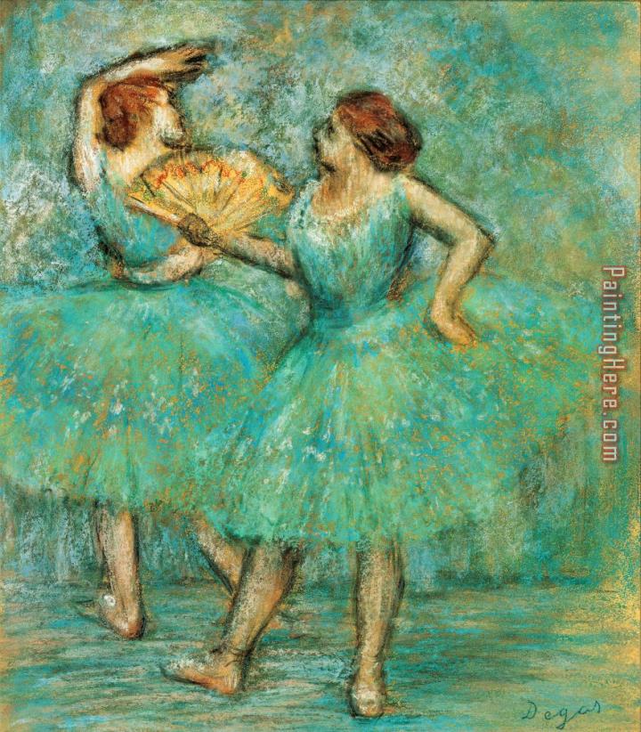 Edgar Degas Two Dancers, C. 1905